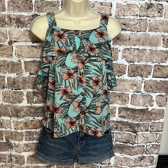 Wallflower Sleeveless Women’s‎ Top Shirt - Picture 2 of 4